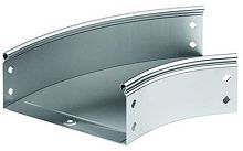 Угол для лотка горизонтальный без крышки DKC S5 Combitech CPO45 45град. 400х100 с креплением картинка